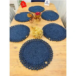My Doğa Store Jüt Hasır Amerikan Servis Supla 6 Parça