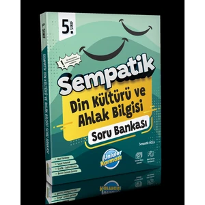 Ünlüler Karması Sempatik 5. Sınıf Din Kültürü ve Ahlak Bilgisi Soru Bankası Yeni