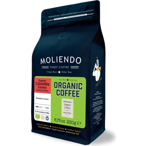 Moliendo Organic Colombia Excelso Yöresel Kahve (Çekirdek Kahve) 250 g