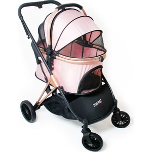 Justie Pet Titanus Kedi & Köpek Arabası Pembe 73X47X100 cm