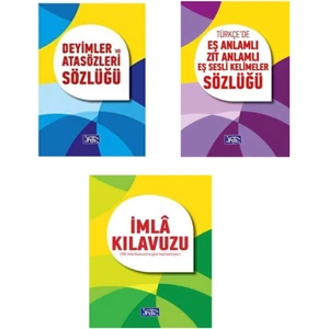 Parıltı Yayınları Deyimler ve Atasözleri Sözlüğü - İmla Kılavuzu ve Eş Anlamlı Zıt Anlamlı Eş Sesli Kelimeler Sözlüğü