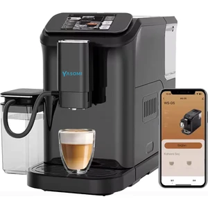 Brewsta Ws-D5 Çelik Kahve Öğütücülü, Süt Köpürtücülü, Dokunmatik Ekranlı Full Otomatik Espresso Makinesi