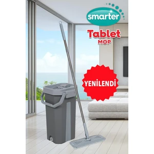 SMARTER  Gri Tablet Mop Temizlik Seti
