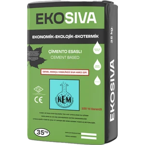 KEM EKO SIVA Perlitli Yalıtım Sıvası 35KG