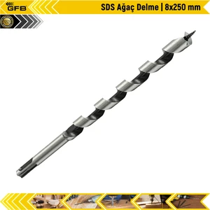 Sds Ağaç Delme | 8X250 mm