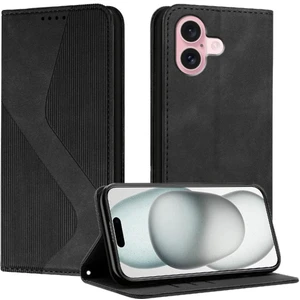 SZY Market IPhone 16 Için Kılıf Manyetik Pu Deri Kart Yuvaları Tutucu Cüzdan Kickstand (Yurt Dışından)