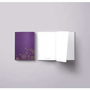 Lwp Shop Christmas Notebook Purple Defter