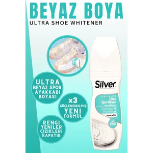 X3 Etkili Güçlendirilmiş Ultra Beyaz Spor Bez ve Kumaş Likit Ayakkabı Boyası 75 ml