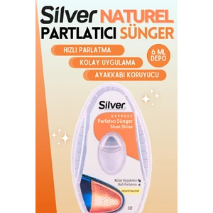 Naturel Deri Ayakkabı Parlatma Temizleme ve Bakım Süngeri Depolu 6 ML