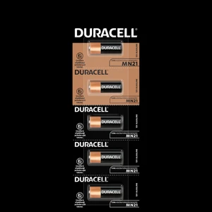 DURACELL MN21 (5’li Paket) özel alkalin pil 12V (A23 / 23A / V23GA / LRV08 / 8LR932)
