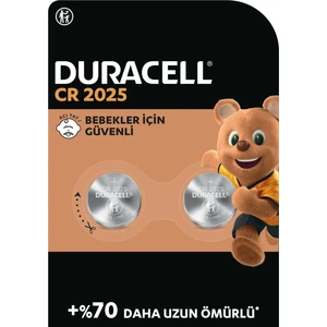 DURACELL 2025 (2’li Paket) Lityum Düğme Piller 3V