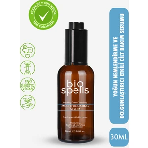 Bio Spells Multi Hydrating Serum 30ml - Yoğun Nemlendirme ve Dolgunlaştırıcı Etkili Cilt Bakım Serumu
