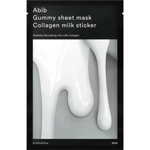 Gummy Sheet Mask Collagen Milk Sticker - Elastikiyet & Işıltı Veren Vegan Maske