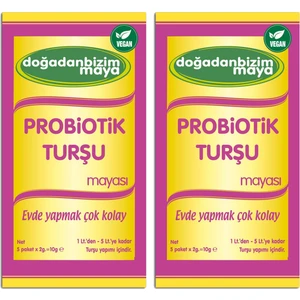 Doğadan Bizim Probiyotik Turşu Mayası 2'Li Set