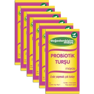 Doğadan Bizim Probiyotik Turşu Mayası 6 Kutu