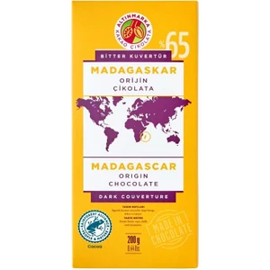 Madagaskar Bitter Orijin Kuvertür Çikolata 200GR