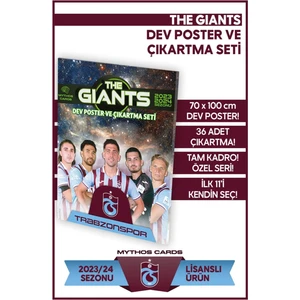 Mythos Cards Trabzonspor - The Gıants Dev Poster ve Çıkartma Seti