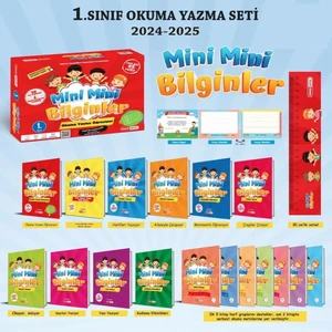 Kırmızı Beyaz Yayınlar Mini Mini Bilginler Okuma Yazma Öğreniyor Okuma Yazma Seti 2025