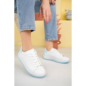 Kadın Günlük Spor Ayakkabı 4 Mevsim Rahat Esnek Sneaker Bağcıklı Günlük Kullanıma Uygun