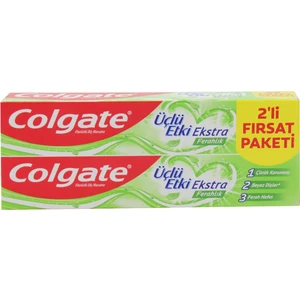 Üçlü Etki Ekstra Ferahlık 2 x 75 ml Fırsat Paketi