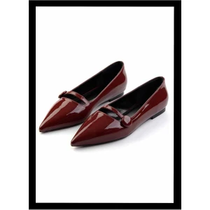 Bordo Rugan   Kadın Babet K01188052108