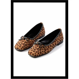 Mat Leopar Saten   Kadın Babet K01641015038