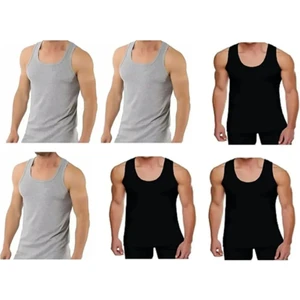 Gizem İç Giyim 6'lı Paket Karışık Renk Erkek Atlet