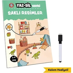 Çocuk Akademi Yaz Sil Serisi Sakli Resimler