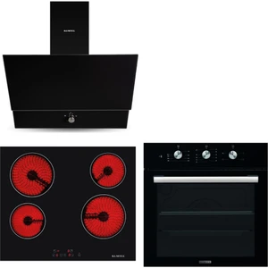 Bosch İkili Ankastre Set Gazlı Ocak ve Duvar Tipi Davlumbaz Beyaz Renk 60 cm Enerji Sınıfı A