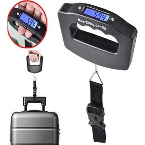 TY-S11 Dijital Işıklı Elektronik Askılı El Bagaj Tartısı Bavul Kantarı 50KG