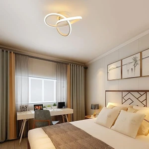Reel Avize - Elegance Tavana Sabit LED Avize -  Beyaz Kasa - Gün Işığı