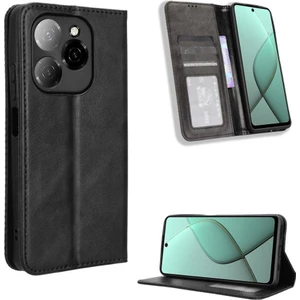 Mays Shop Tecno Spark 20 Pro 5g Pu Deri Cüzdan Manyetik Kapatma Için Kılıf (Yurt Dışından)