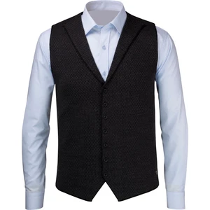 Çizgi Triko Erkek Düğmeli Spor / Klasik Triko Örme Kolsuz Yelek - 5001LS