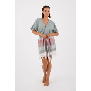 Kimono - Plaj Kullanımına Uygun Kimono - Peştemal Kimono - Mikanos Kimono