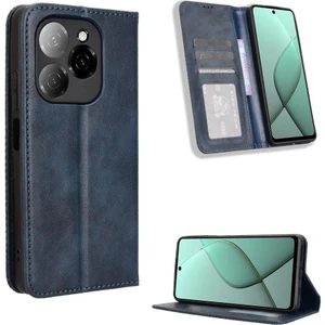 Mays Shop Tecno Spark 20 Pro 5g Pu Deri Cüzdan Manyetik Kapatma Için Kılıf (Yurt Dışından)