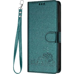 Mays Shop Tecno Spark 20 Pro Artı Cüzdan Kapak Çevirin Kedi Rfıd Kart Yuvası (Yurt Dışından)