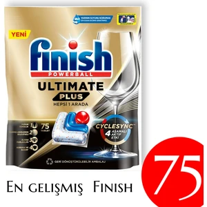 Quantum Ultimate Plus 75 Kapsül Bulaşık Makinesi Deterjanı Tableti (1 x 75 Kapsül)