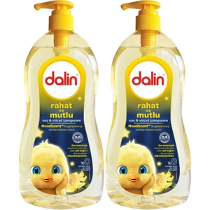 Bebek Saç ve Vücut Şampuanı 700ML Rahat ve Mutlu Pompalı (2 Li Set)