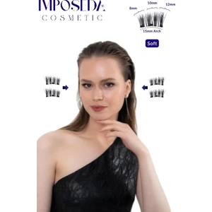 Mıknatıslı Kirpik Soft Kısa Ve Seyrek Kirpikler İçin Özel Olarak Tasarlandı Tekrar Tekrar Kullanılabilir Suya Dayanıklı Mıknatıs Kirpik
