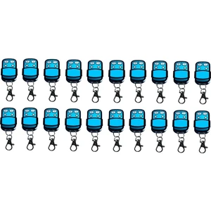 Akıllı Kodlanabilir Otopark Bariyer Garaj Kepenk Kumandası 433MHZ Wicom Uk 44 (20 Adet)