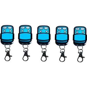 Akıllı Kodlanabilir Otopark Bariyer Garaj Kepenk Kumandası 433MHZ Wicom Uk 44 (5 Adet)