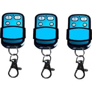 Akıllı Kodlanabilir Otopark Bariyer Garaj Kepenk Kumandası 433MHZ Wicom Uk 44 (3 Adet)