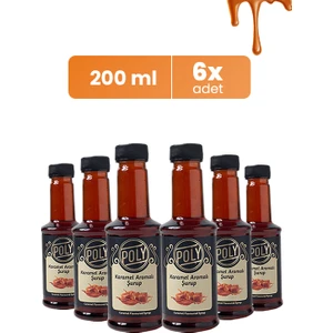 Addis Ababa Coffee 6'lı Karamel Aromalı Kahve Şurubu 6x200 ml & Premium Blend Kahve 100 gr