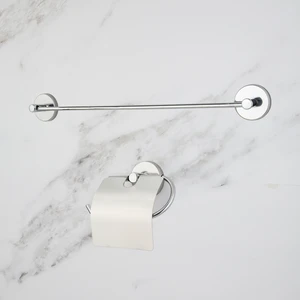 UG Home Krom Uzun Havluluk Geniş Kapaklı Tuvalet Peçeteliği 2Li Set