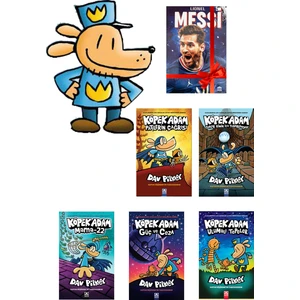 Köpek Adam Serisi 5 Kitap - Dav Pilkey - Defter
