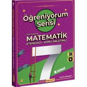 Matsev Yayınları 7.sınıf Öğreniyorum Serisi Matematik Güncel