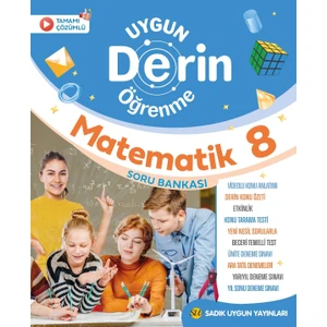 Sadık Uygun Yayınları 8. Sınıf LGS Matematik Derin Öğrenme Soru Bankası