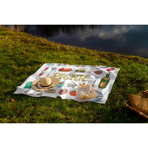 Outdress Suya Dayanıklı Çok Amaçlı Piknik Örtüsü 150 x 150 cm Piknik Desen