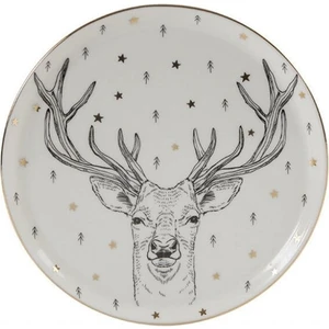 Forest Deer Düz Tabak 20cm