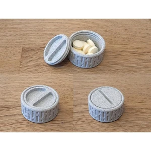 1 Adet Modern Ilaç Saklama Kutusu Günlük Ufak Boyut Pillbox 4cm